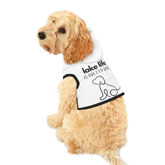 Lake Life is Ruff Pet Hoodie, the most adorable sweatshirt for a cat or dog, multiple size options