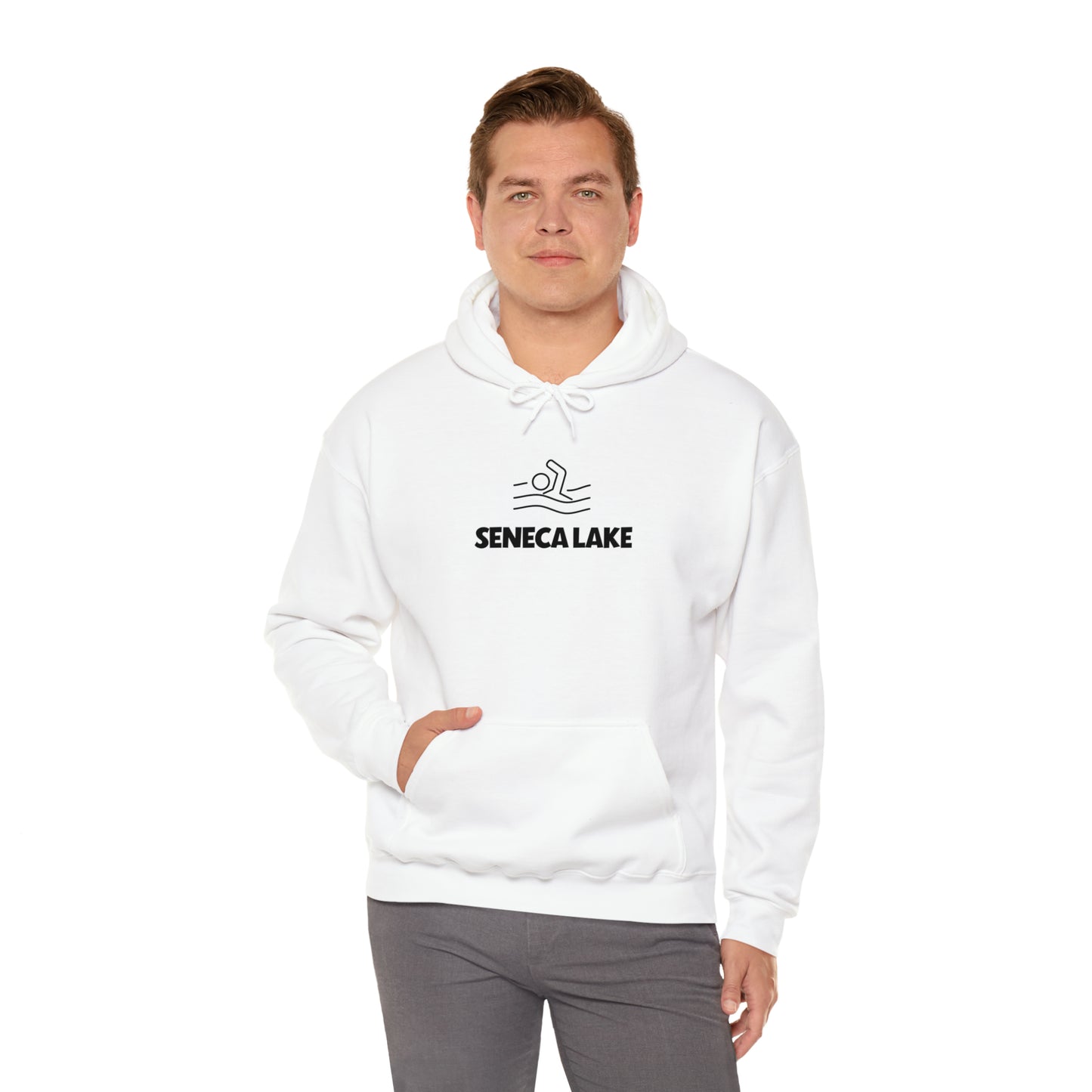 Seneca Lake Swimmer Unisex Hoodie