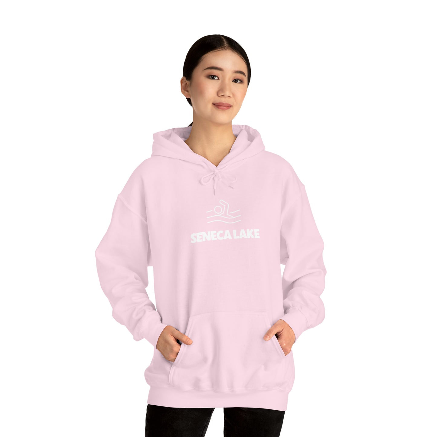 Seneca Lake Swimmer Unisex Hoodie