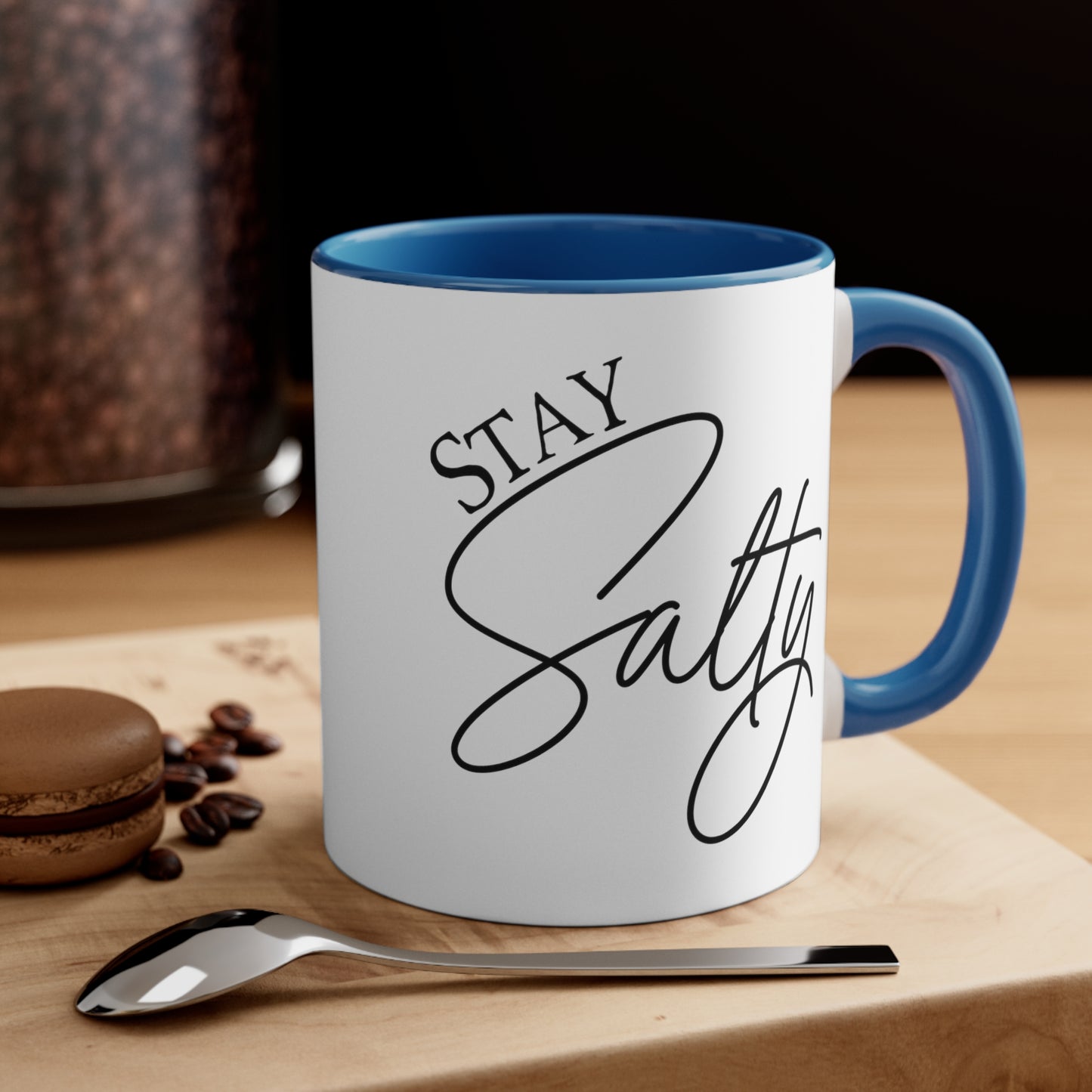 Stay Salty Beach coffee mug, Interior accent Coffee Mug, 11oz coffee mug