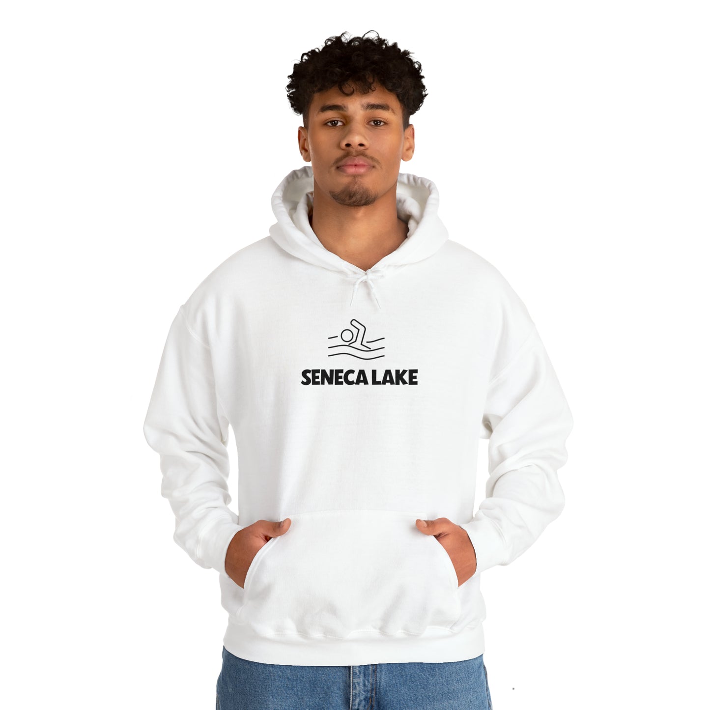 Seneca Lake Swimmer Unisex Hoodie