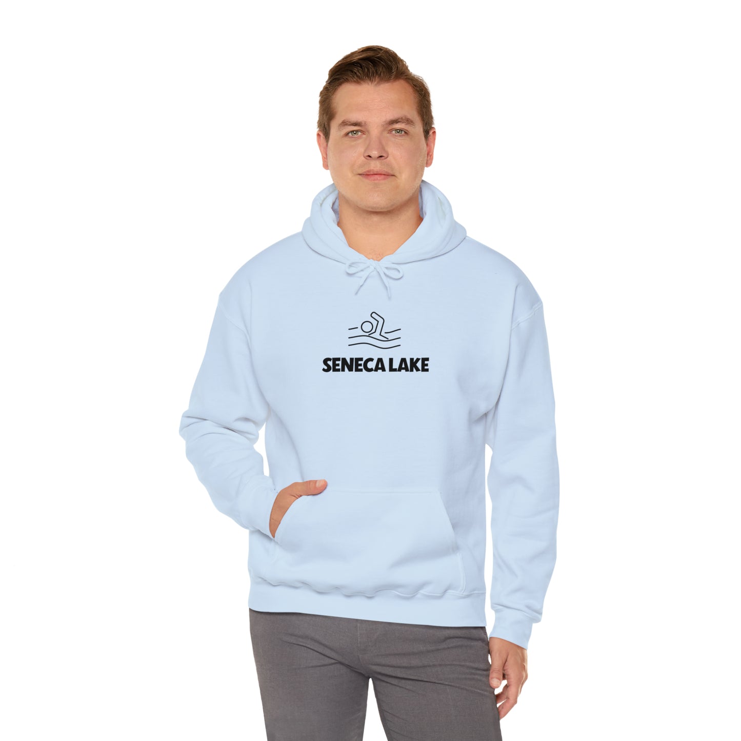 Seneca Lake Swimmer Unisex Hoodie