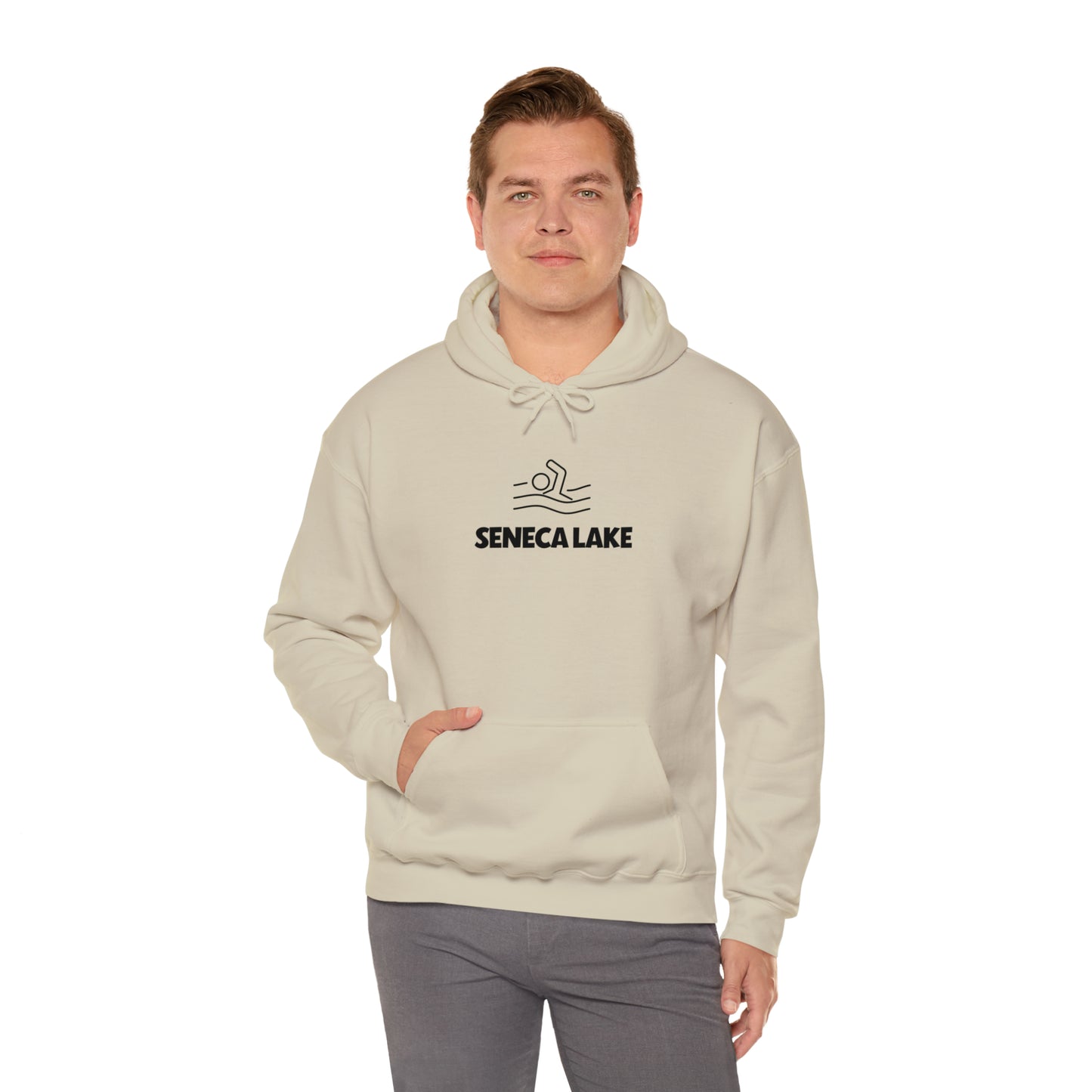 Seneca Lake Swimmer Unisex Hoodie