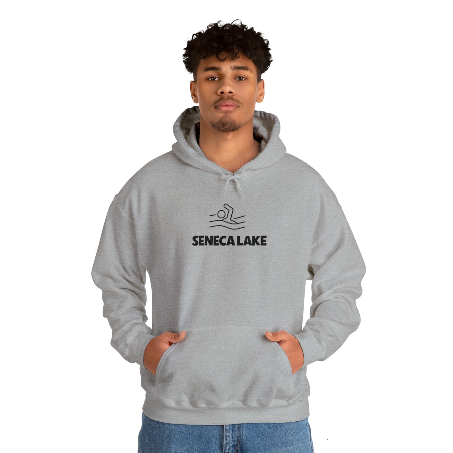 Seneca Lake Swimmer Unisex Hoodie