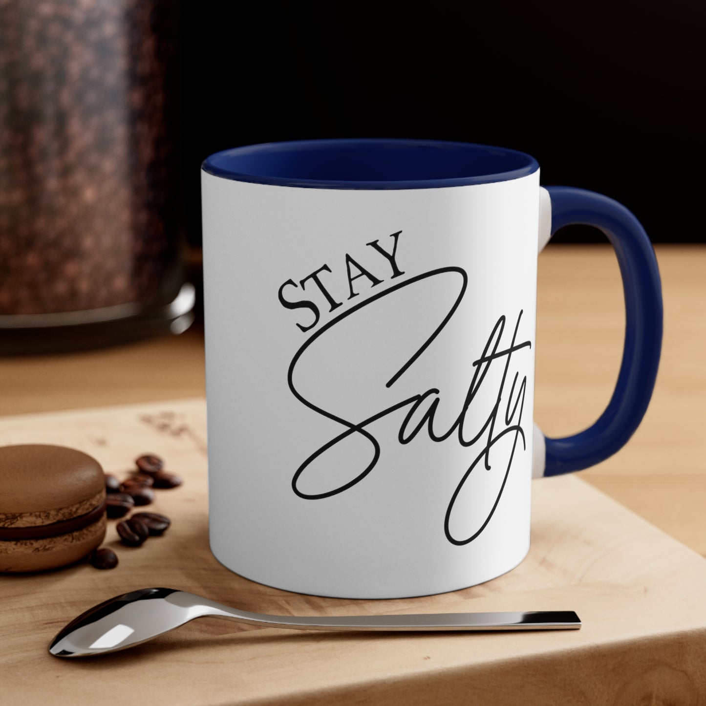 Stay Salty Beach coffee mug, Interior accent Coffee Mug, 11oz coffee mug