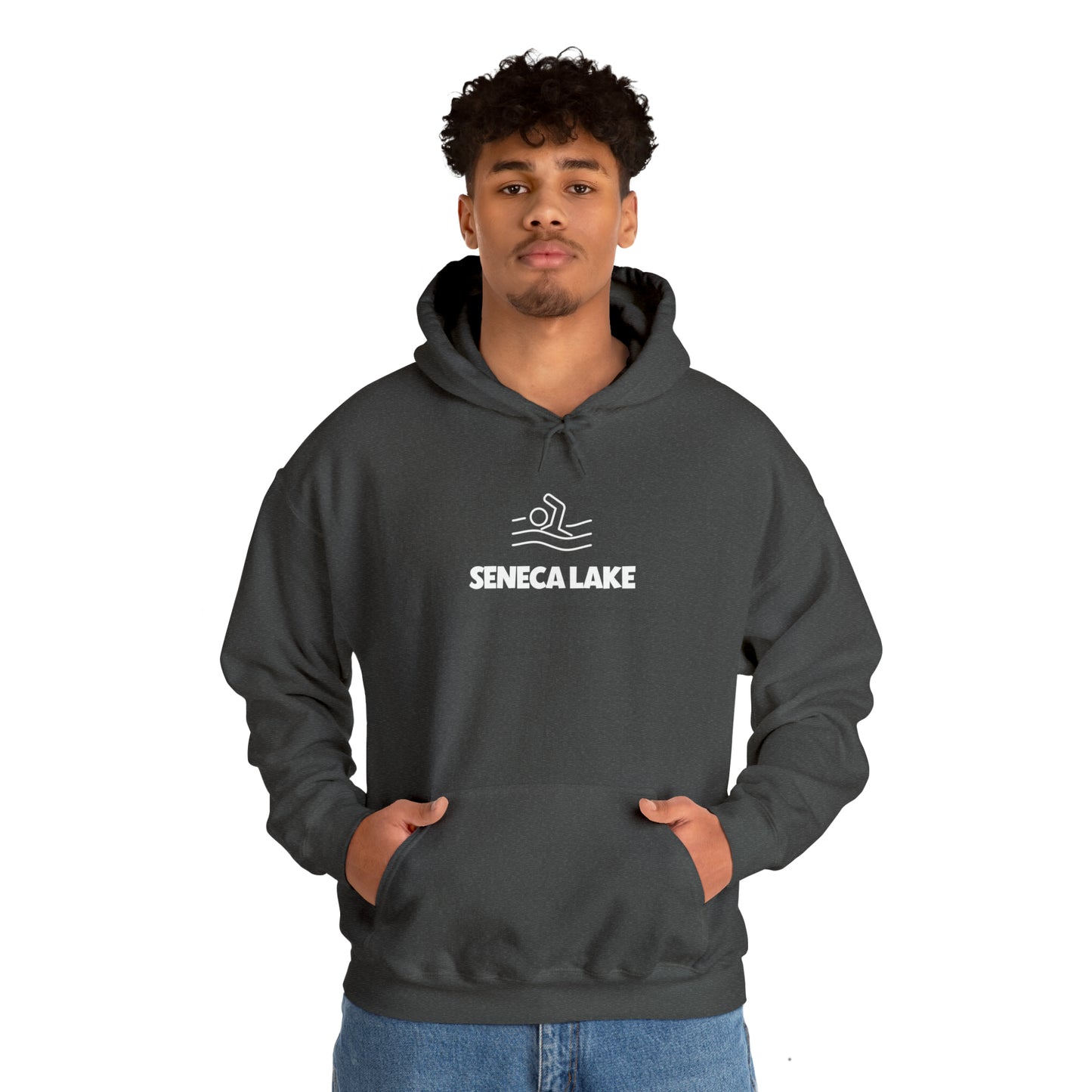 Seneca Lake Swimmer Unisex Hoodie