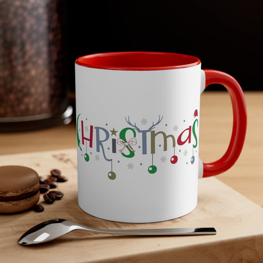 Christmas Mug, Interior accent Coffee Mug, 11oz coffee mug