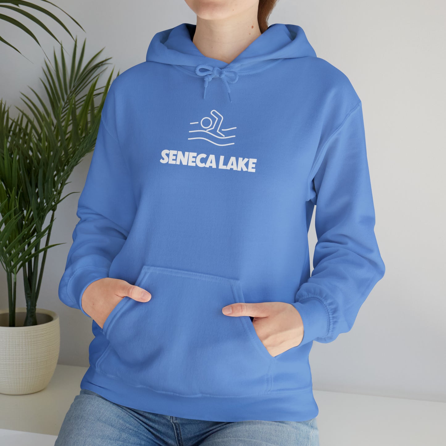 Seneca Lake Swimmer Unisex Hoodie