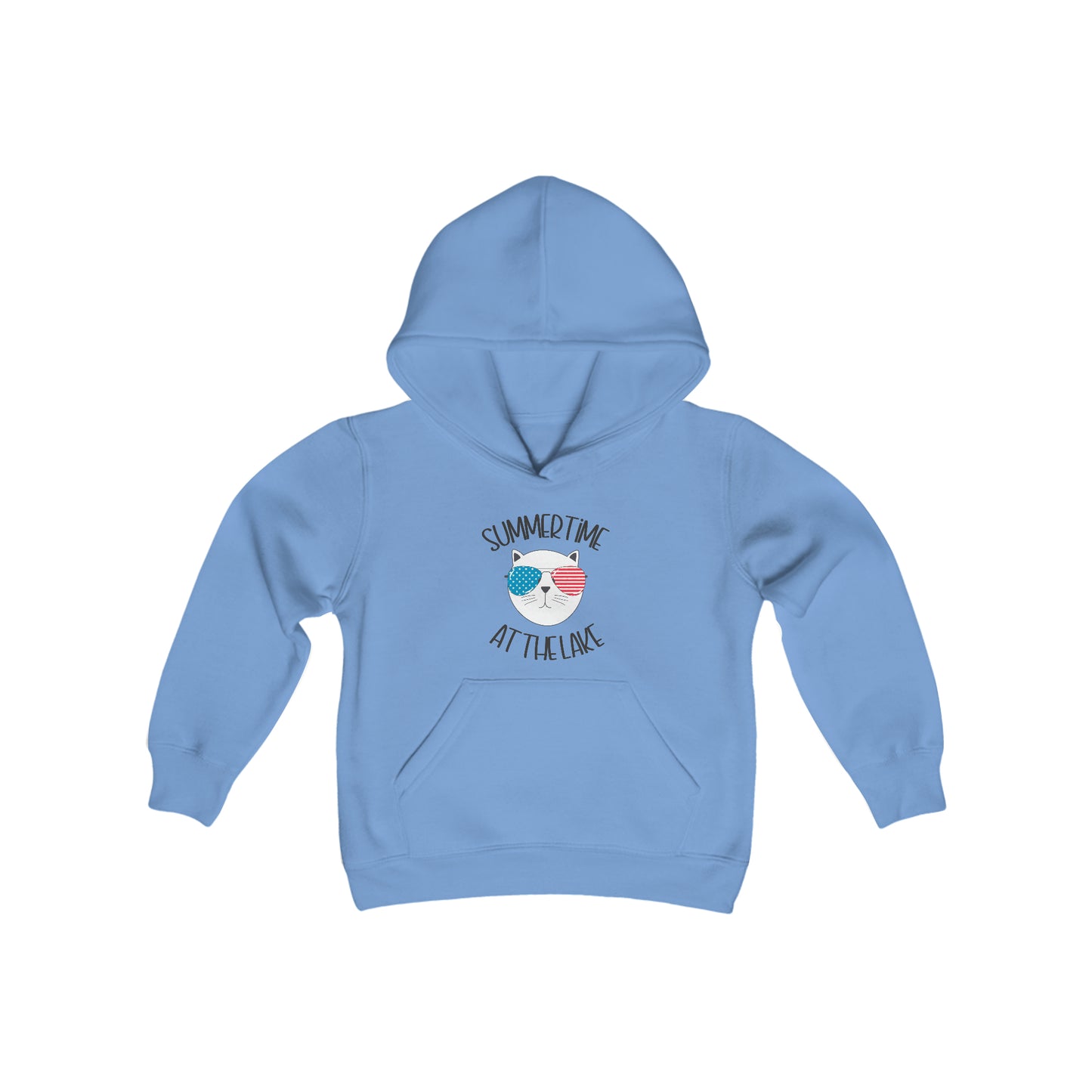 Red, White & Blue Summertime at the Lake Youth Hoodie