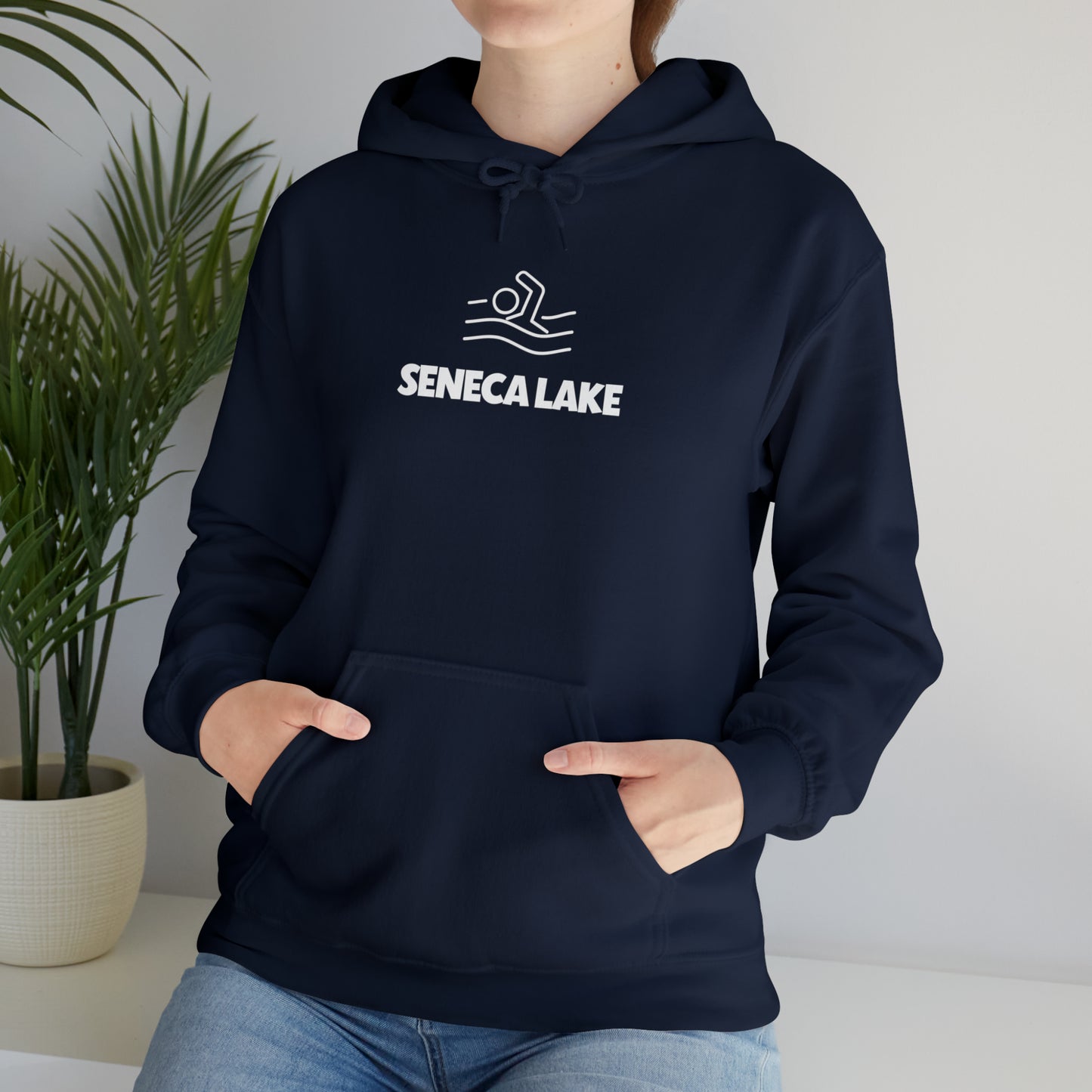 Seneca Lake Swimmer Unisex Hoodie