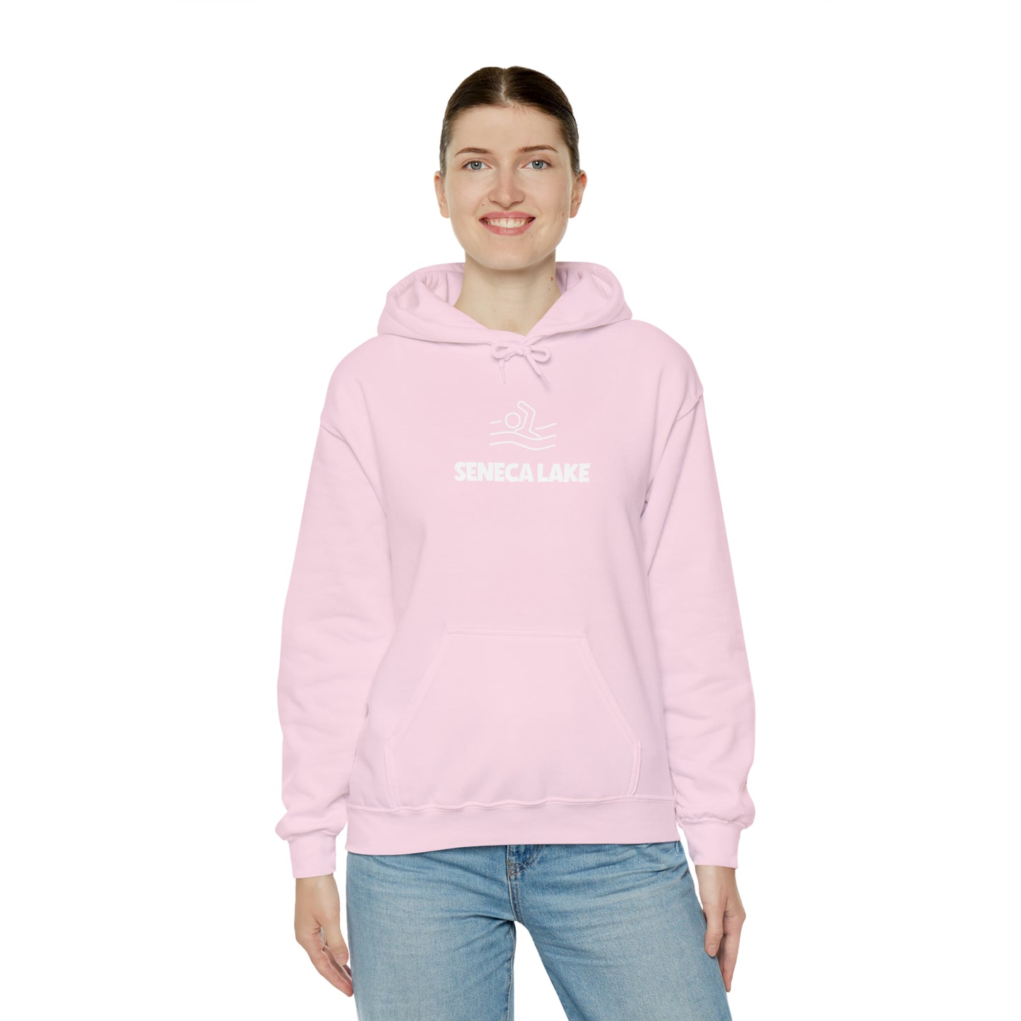 Seneca Lake Swimmer Unisex Hoodie