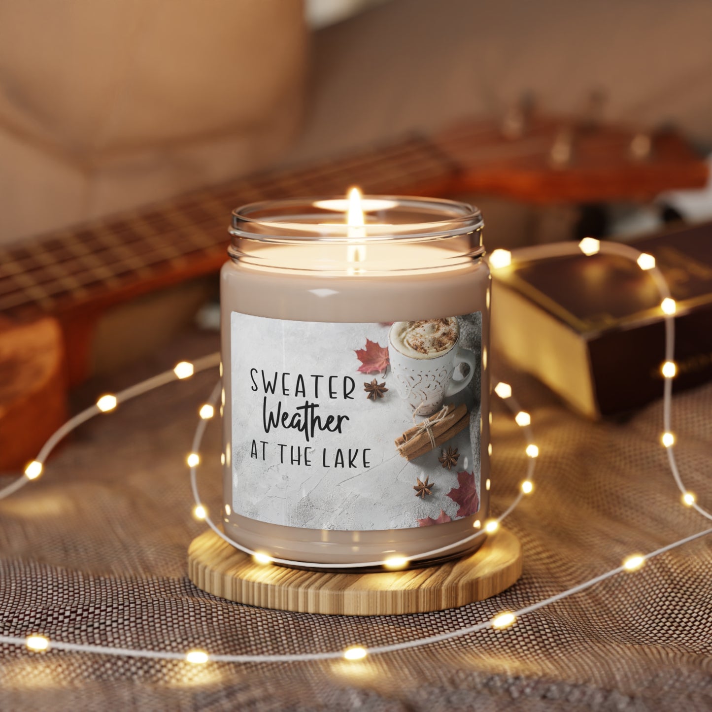 Sweater Weather at the Lake Scented Candle, 9oz, a perfect autumn complement!