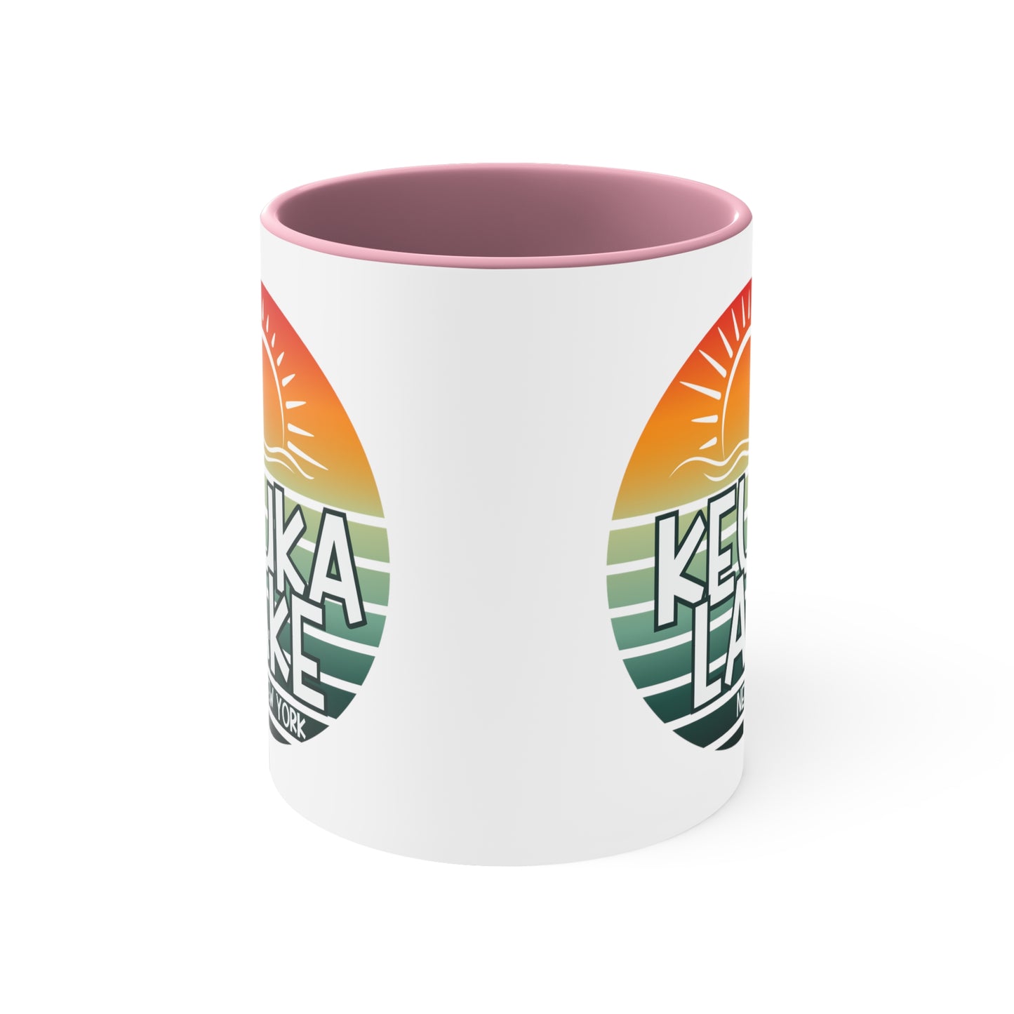 Keuka Lake coffee mug, interior accent Coffee Mug, 11oz coffee mug