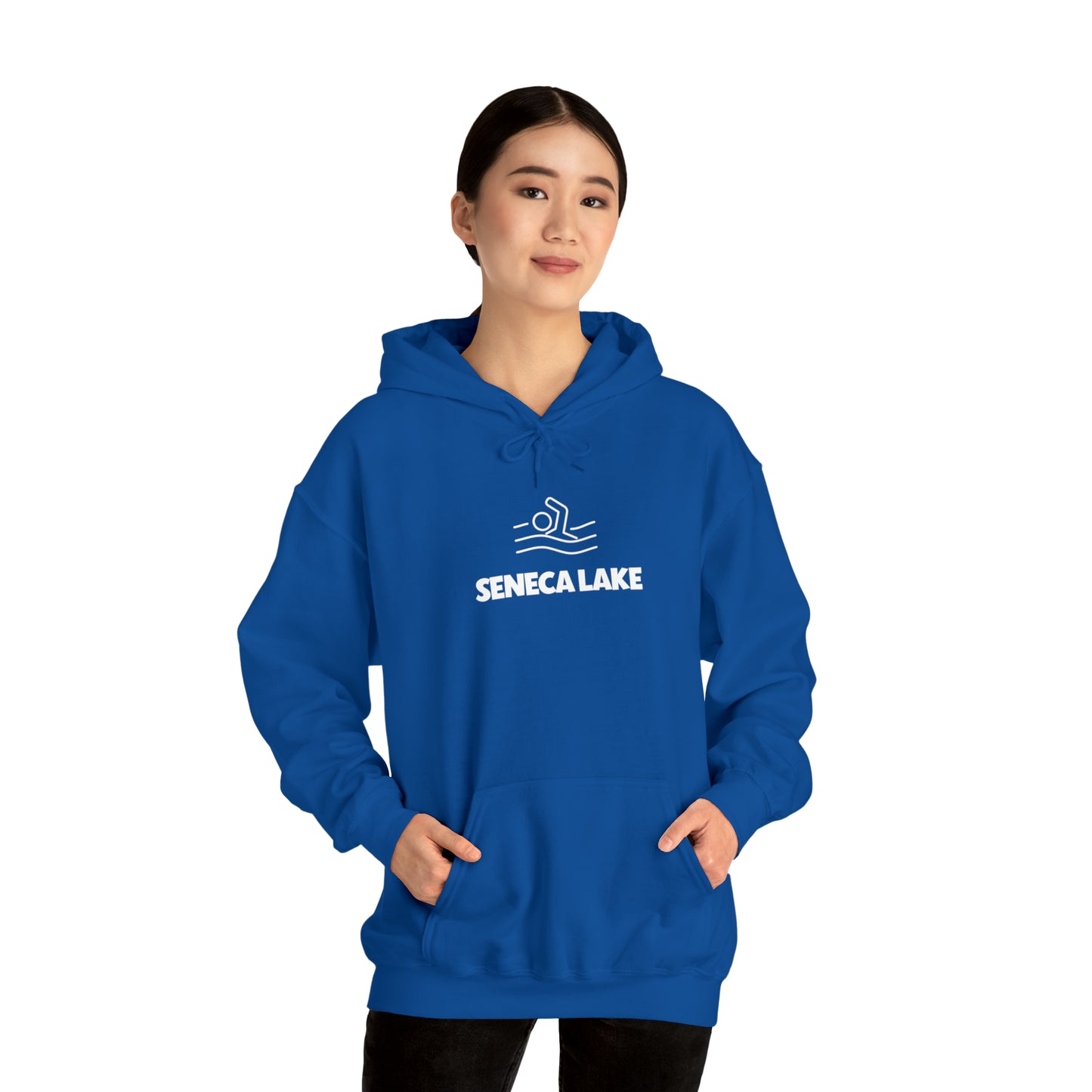 Seneca Lake Swimmer Unisex Hoodie