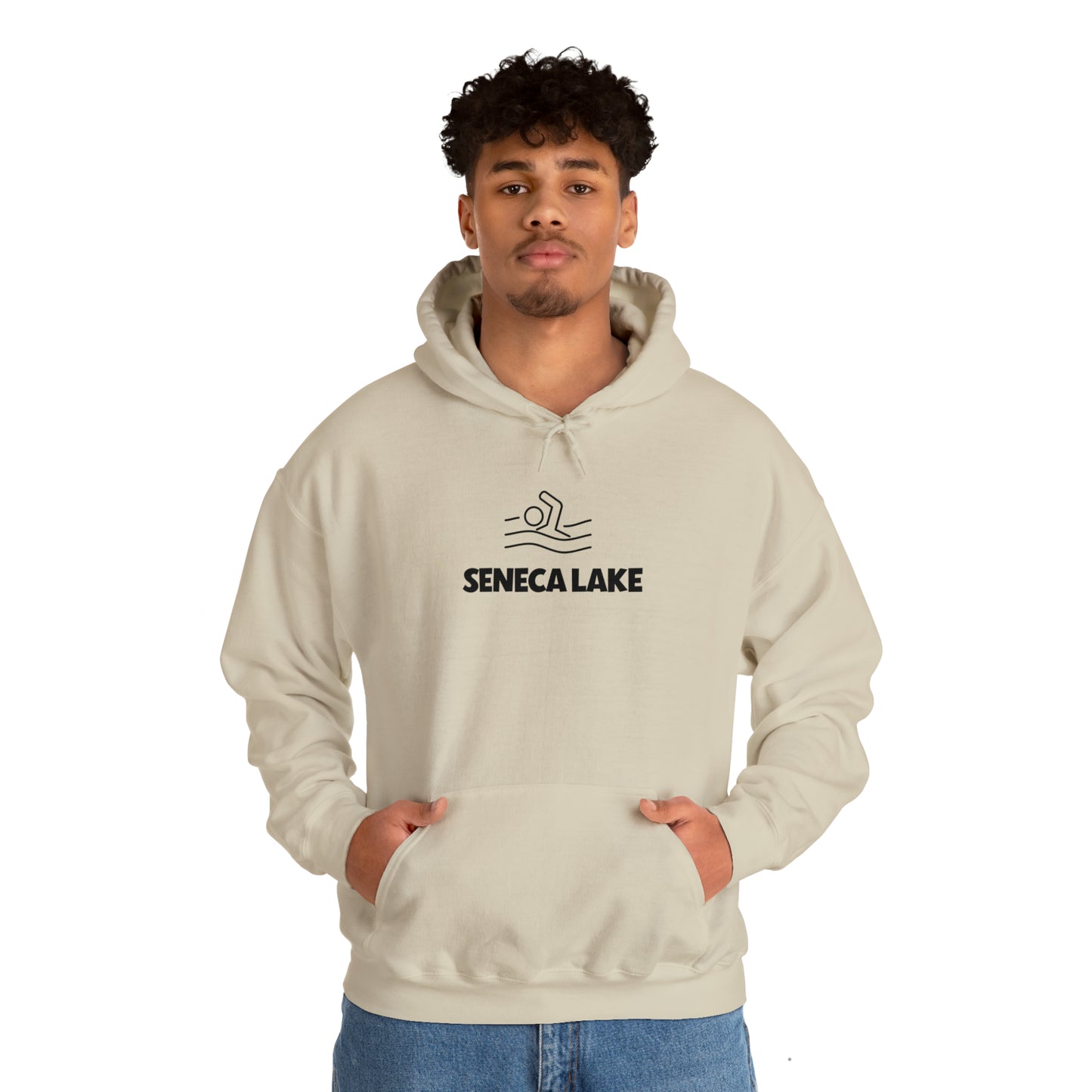 Seneca Lake Swimmer Unisex Hoodie