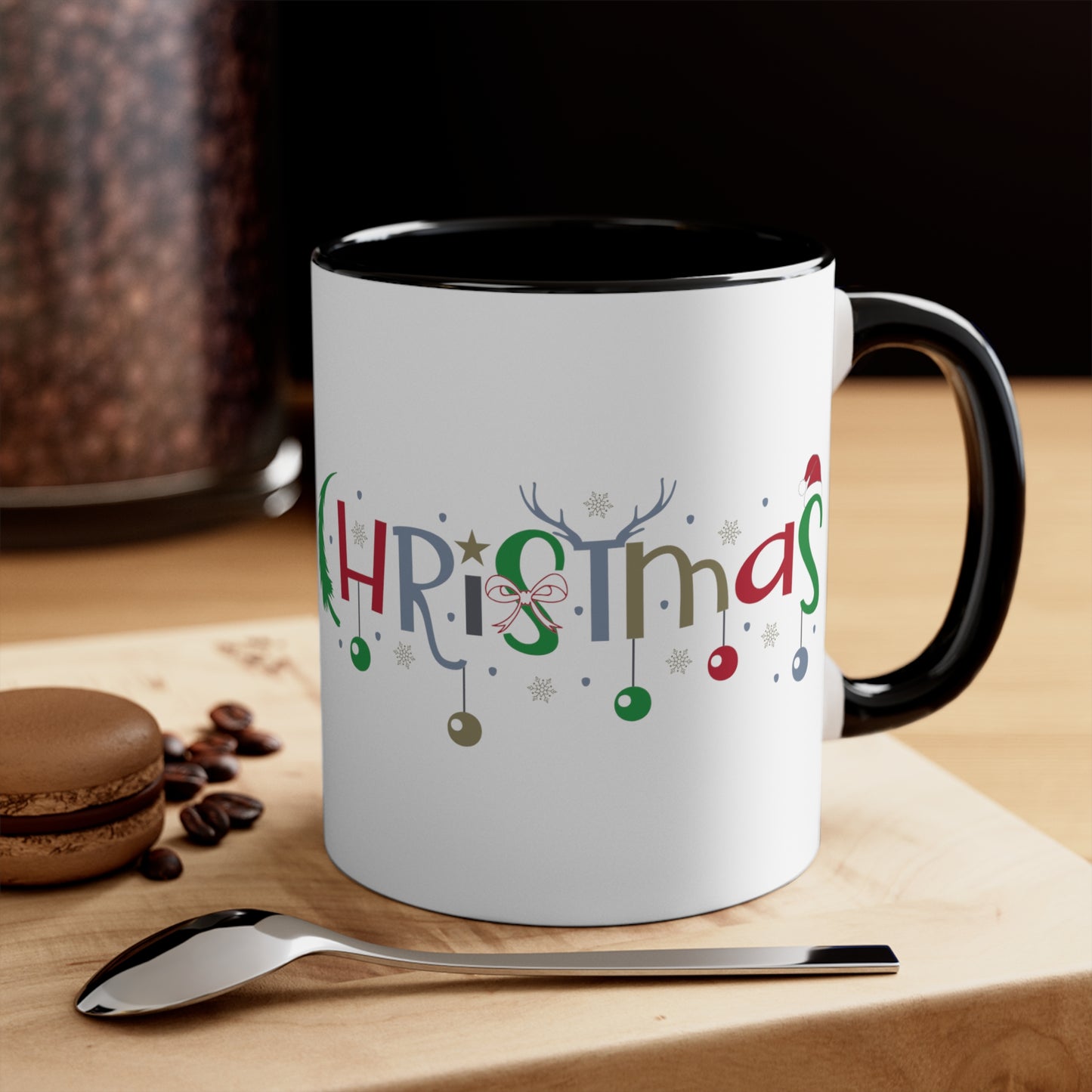 Christmas Mug, Interior accent Coffee Mug, 11oz coffee mug