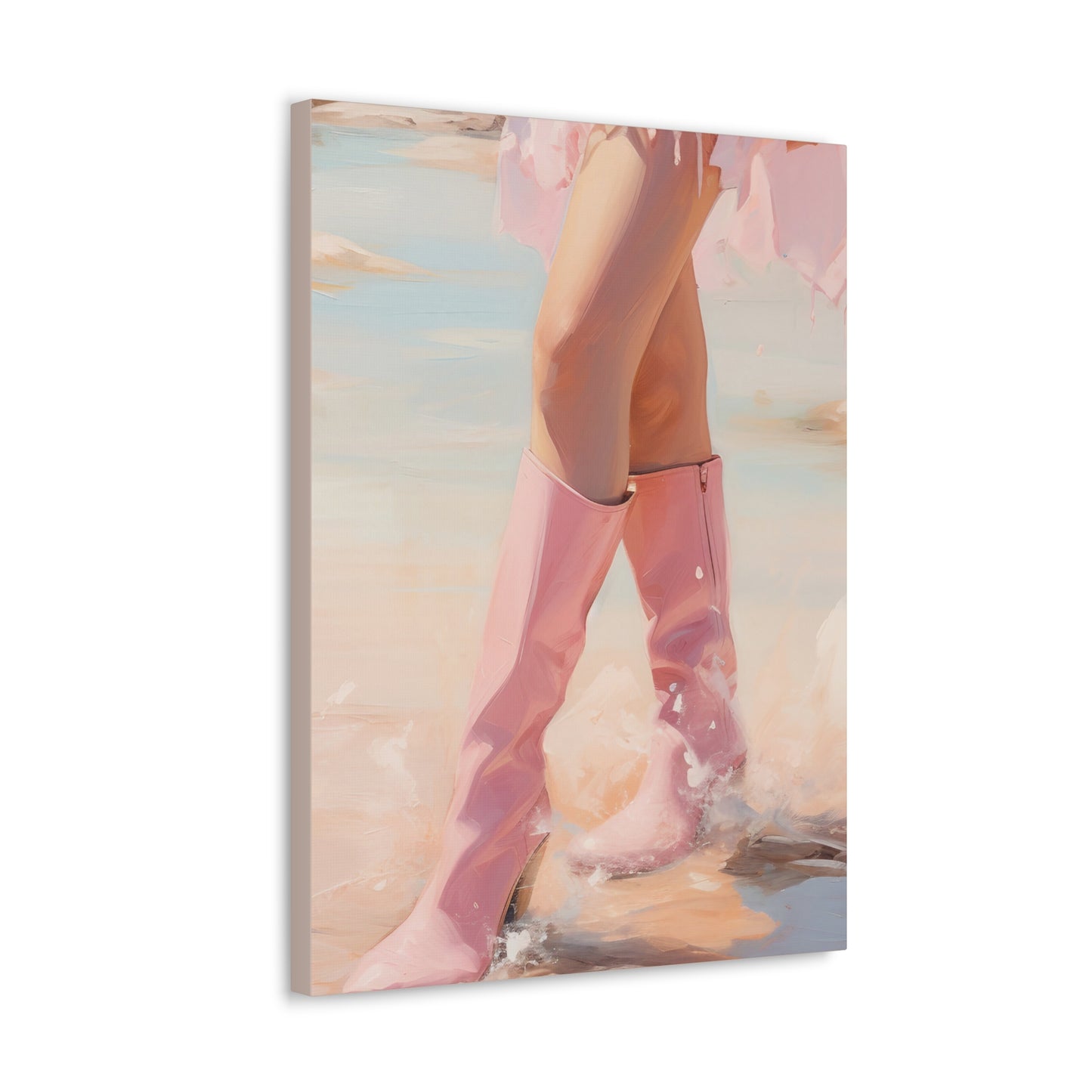 Coastal Cowgirl, Coastal Wall Decor: Sandy Trails & Cowgirl Dreams canvas, various sizes