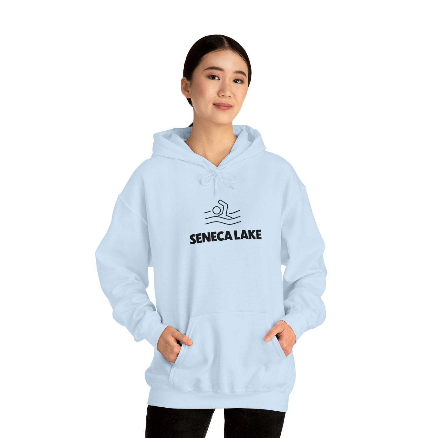 Seneca Lake Swimmer Unisex Hoodie