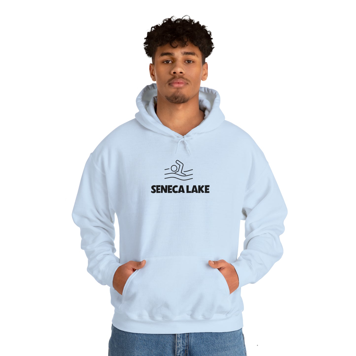 Seneca Lake Swimmer Unisex Hoodie