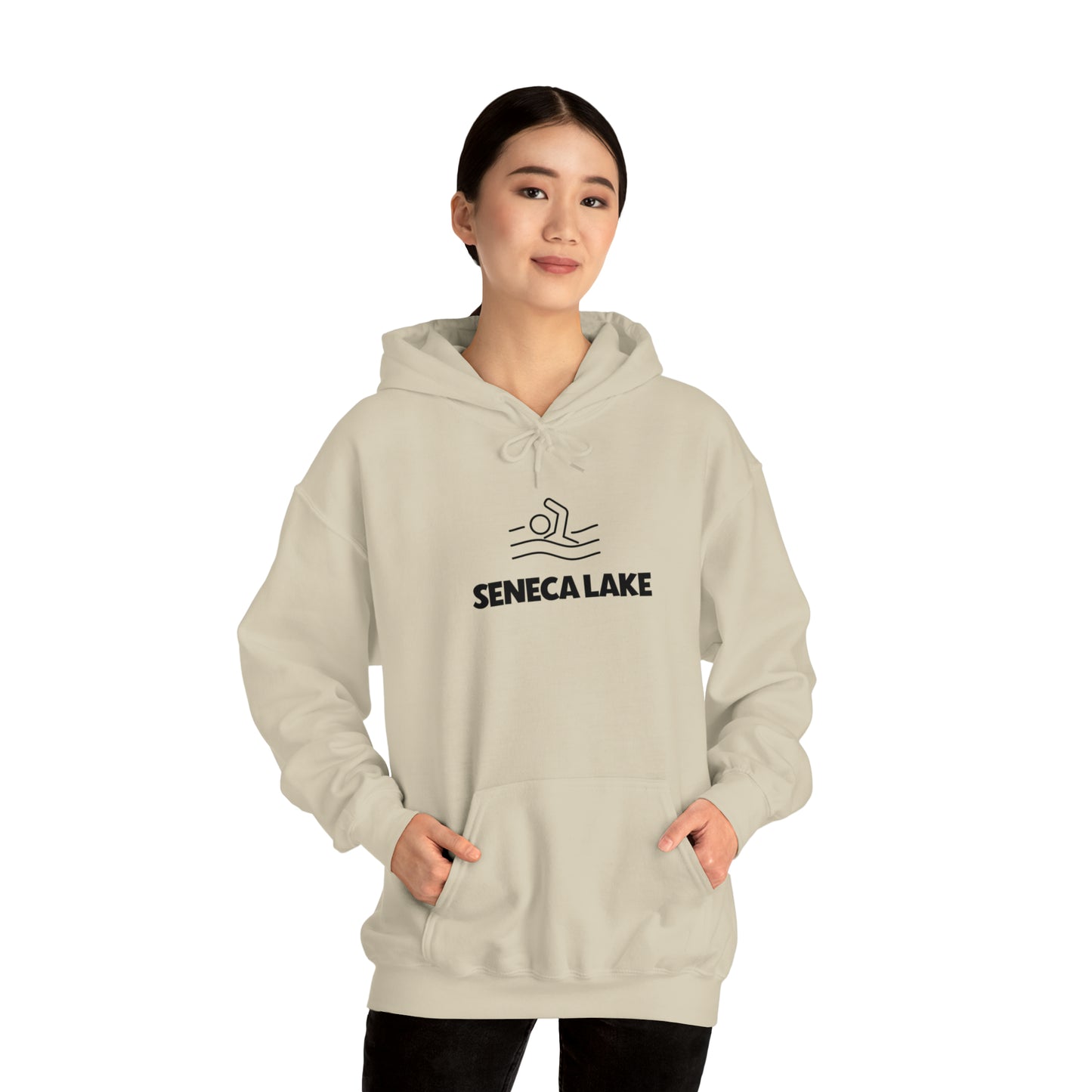 Seneca Lake Swimmer Unisex Hoodie