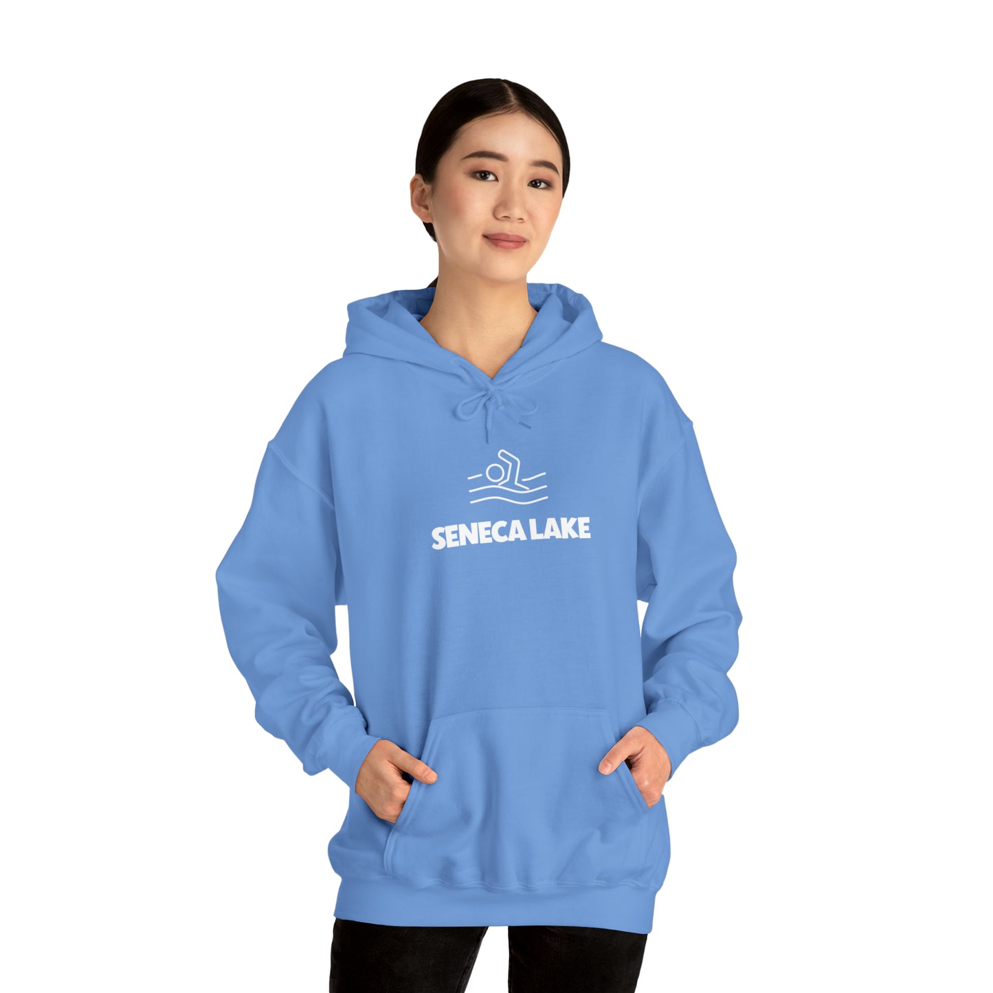 Seneca Lake Swimmer Unisex Hoodie