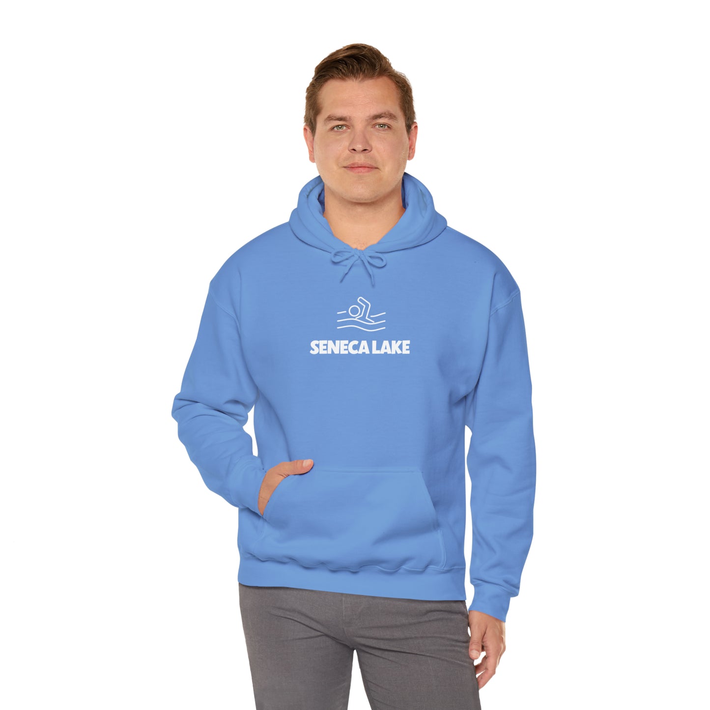 Seneca Lake Swimmer Unisex Hoodie