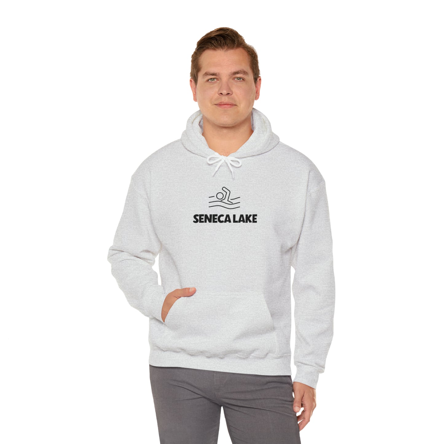 Seneca Lake Swimmer Unisex Hoodie