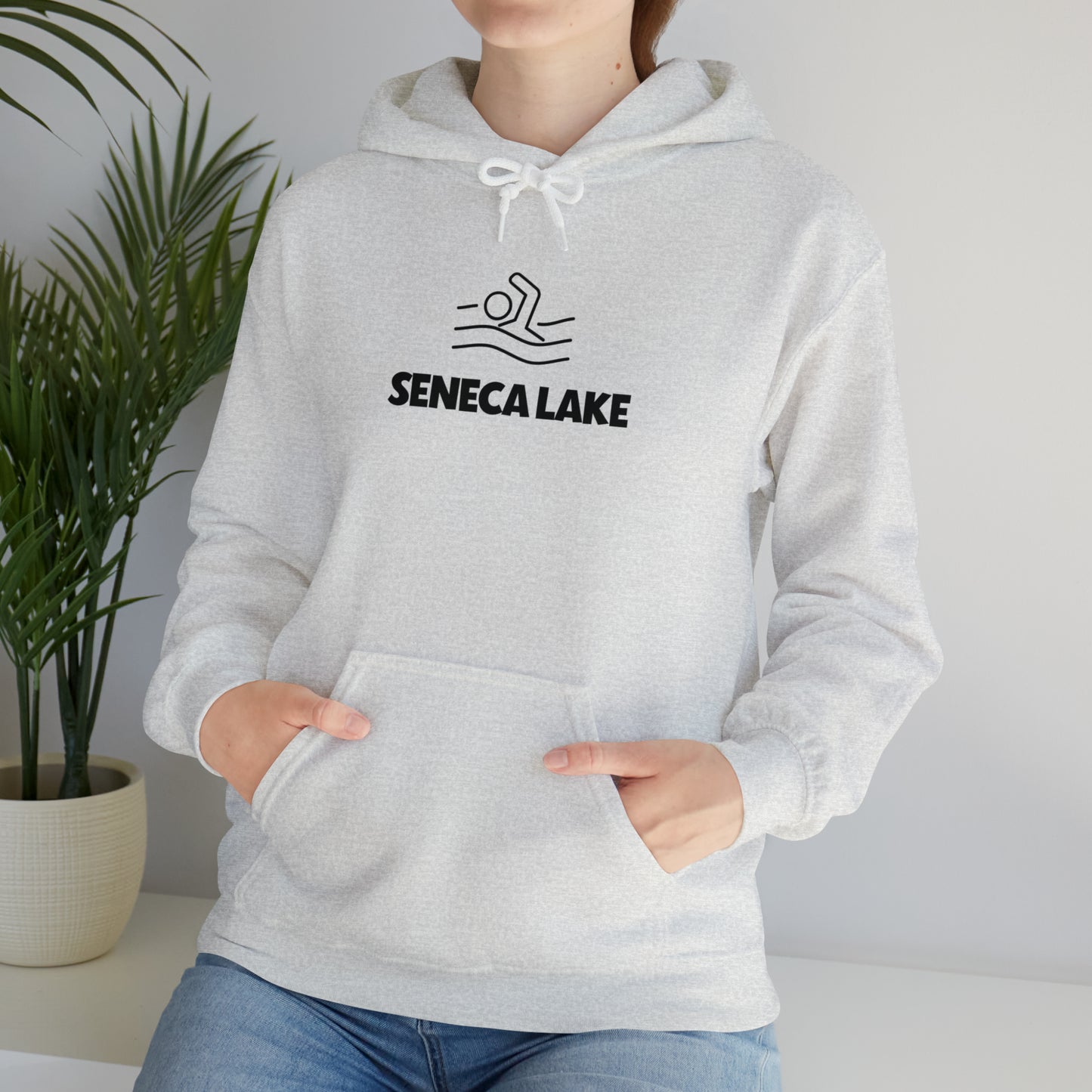 Seneca Lake Swimmer Unisex Hoodie