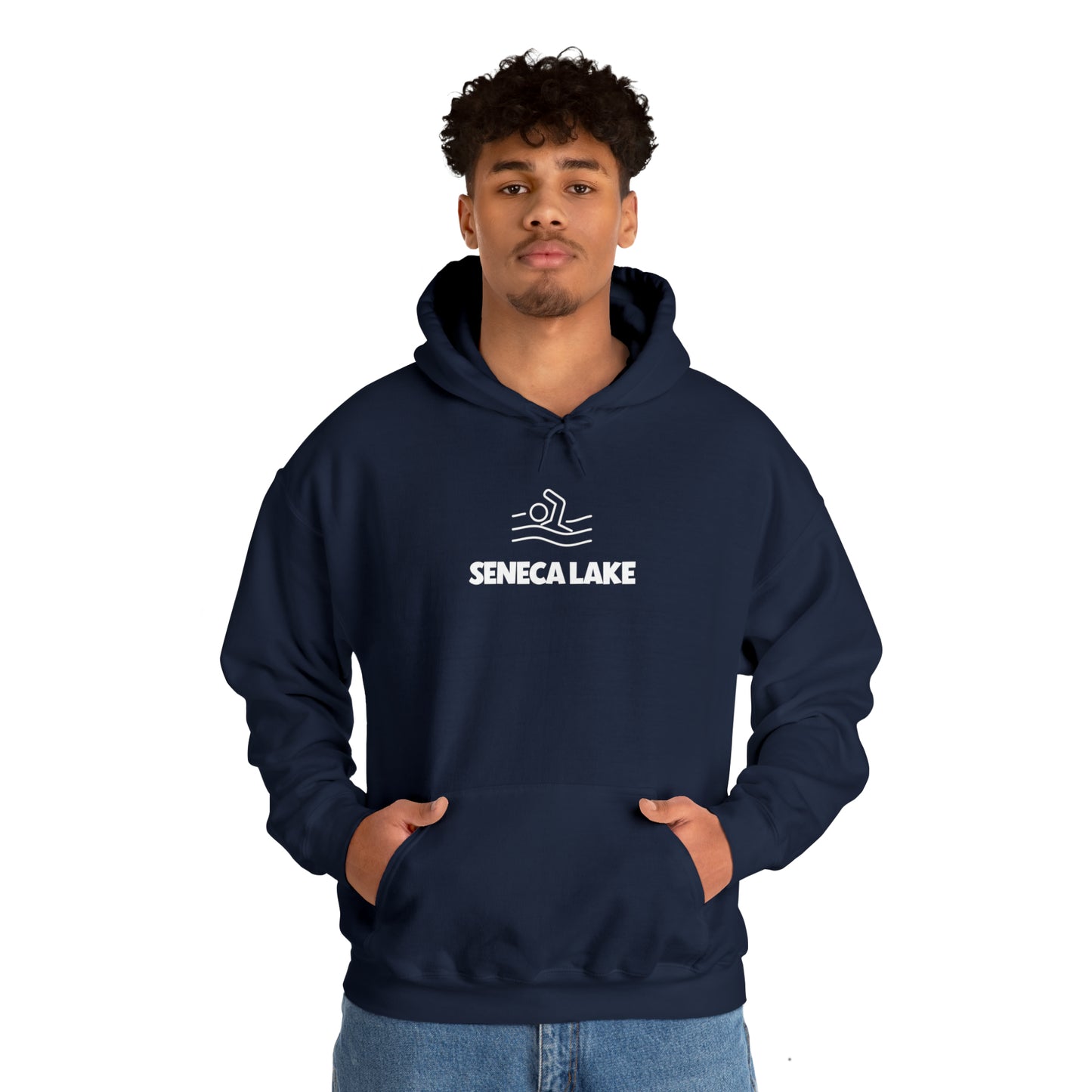 Seneca Lake Swimmer Unisex Hoodie