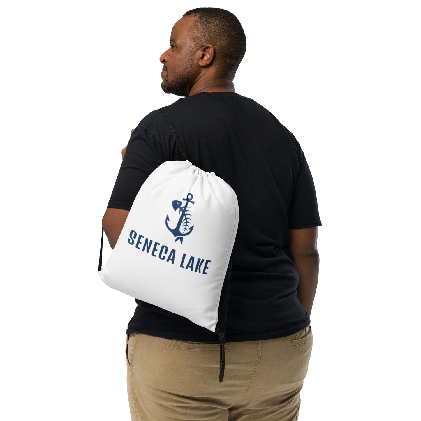 Drawstring bag - Seneca Lake Anchor