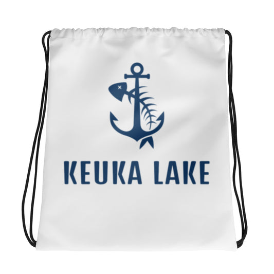 Drawstring bag - Keuka Lake Anchor