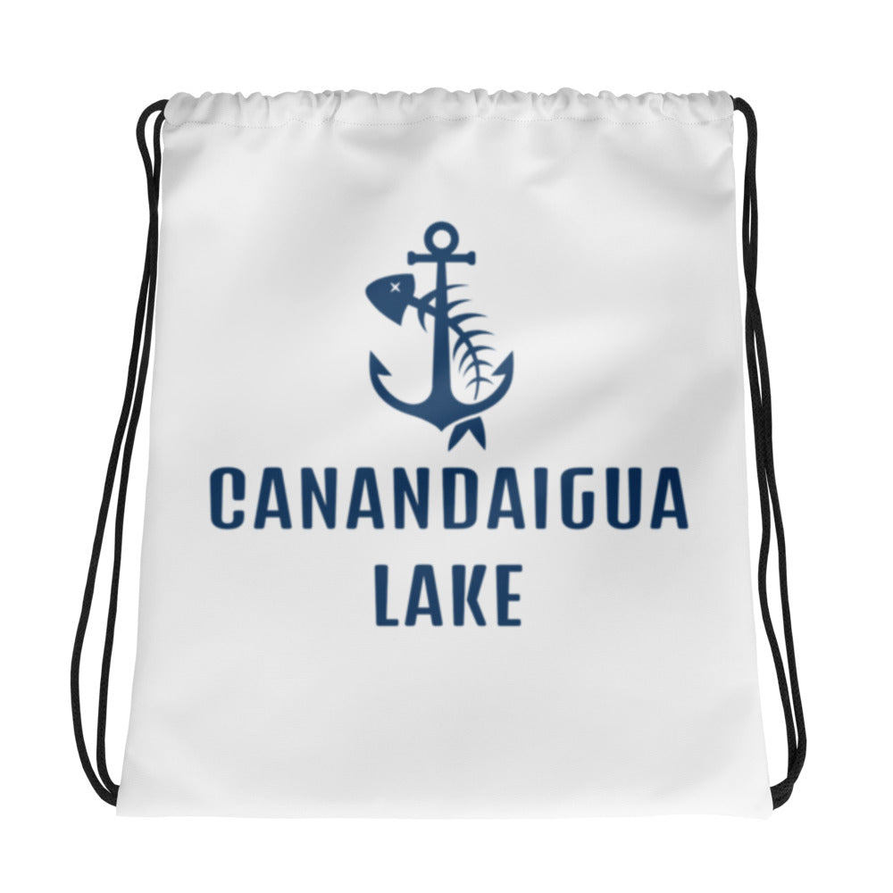 Drawstring bag - Canandaigua Lake Anchor