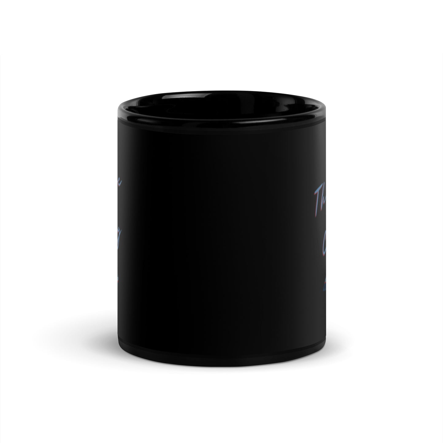 Black Glossy Mug - The Lake is Calling Sailboat 2