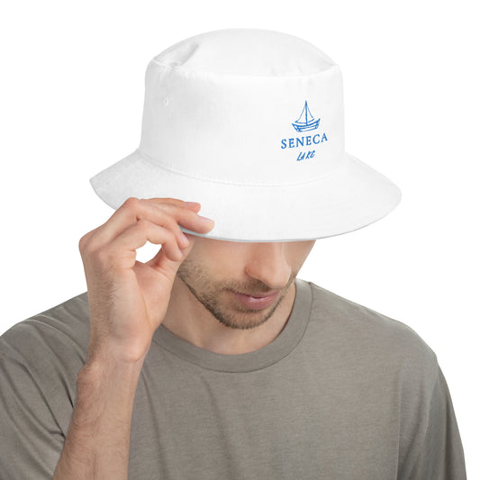 Bucket Hat - Seneca Lake sailboat