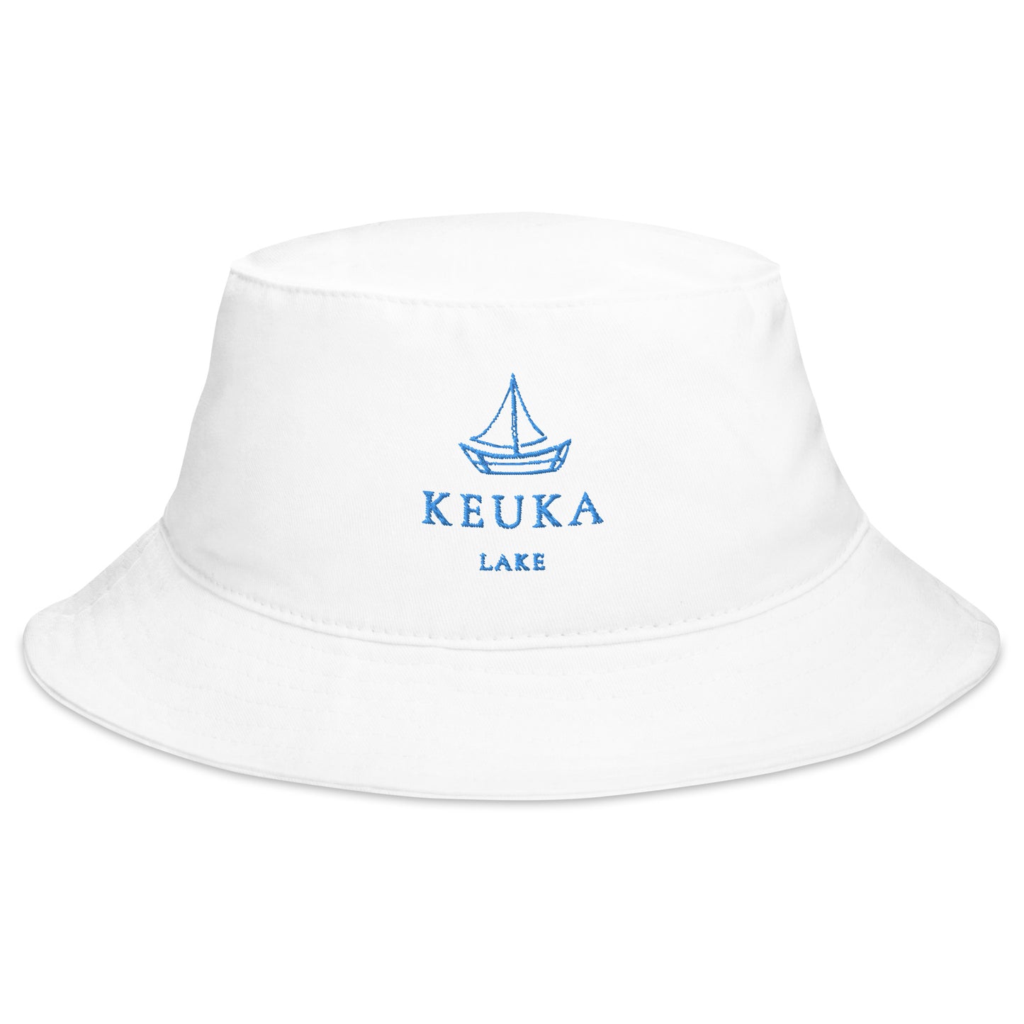 Bucket Hat - Keuka Lake sailboat