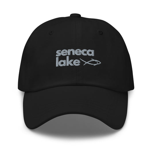 Dad hat - Seneca Lake simple fish