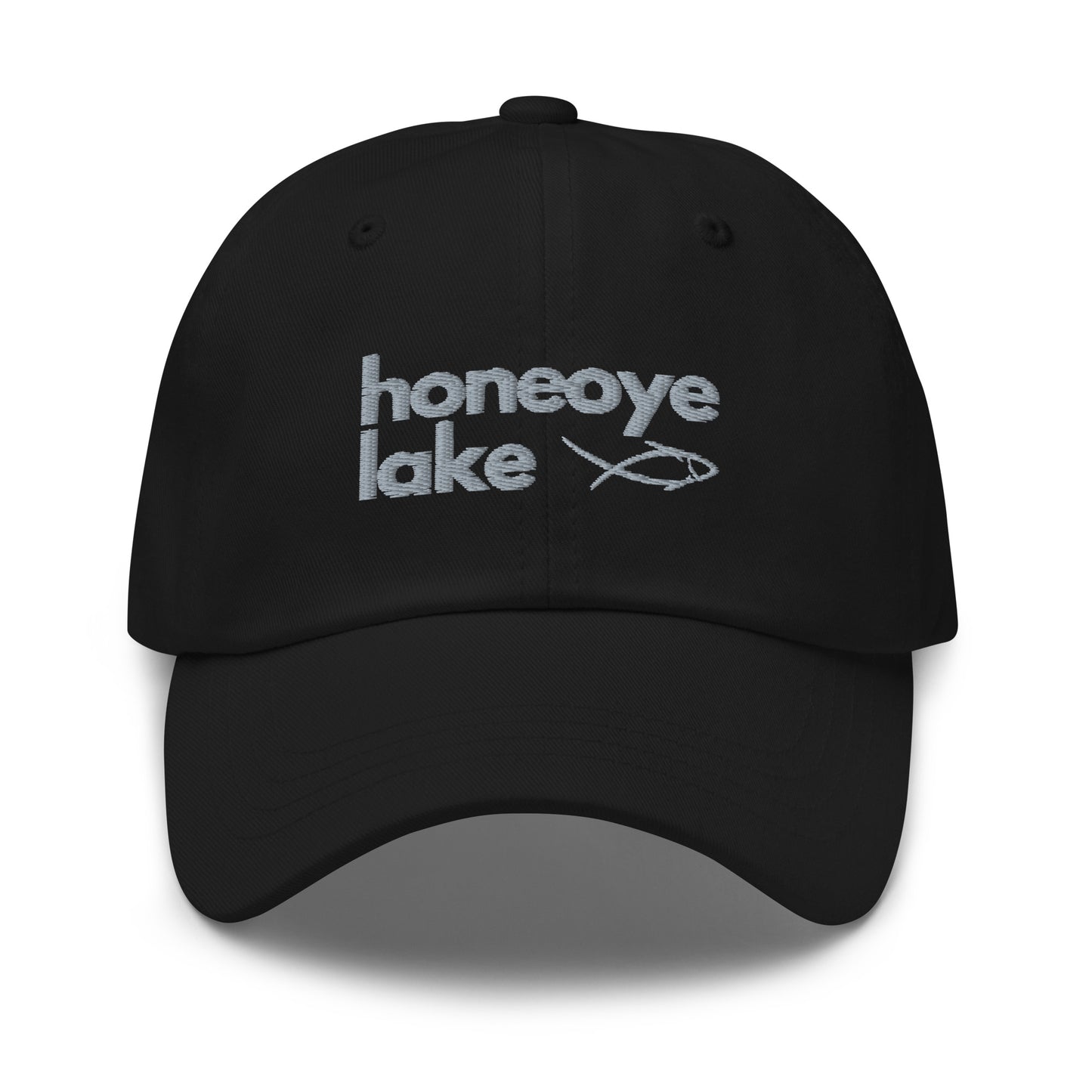 Dad hat - Honeoye Lake simple fish