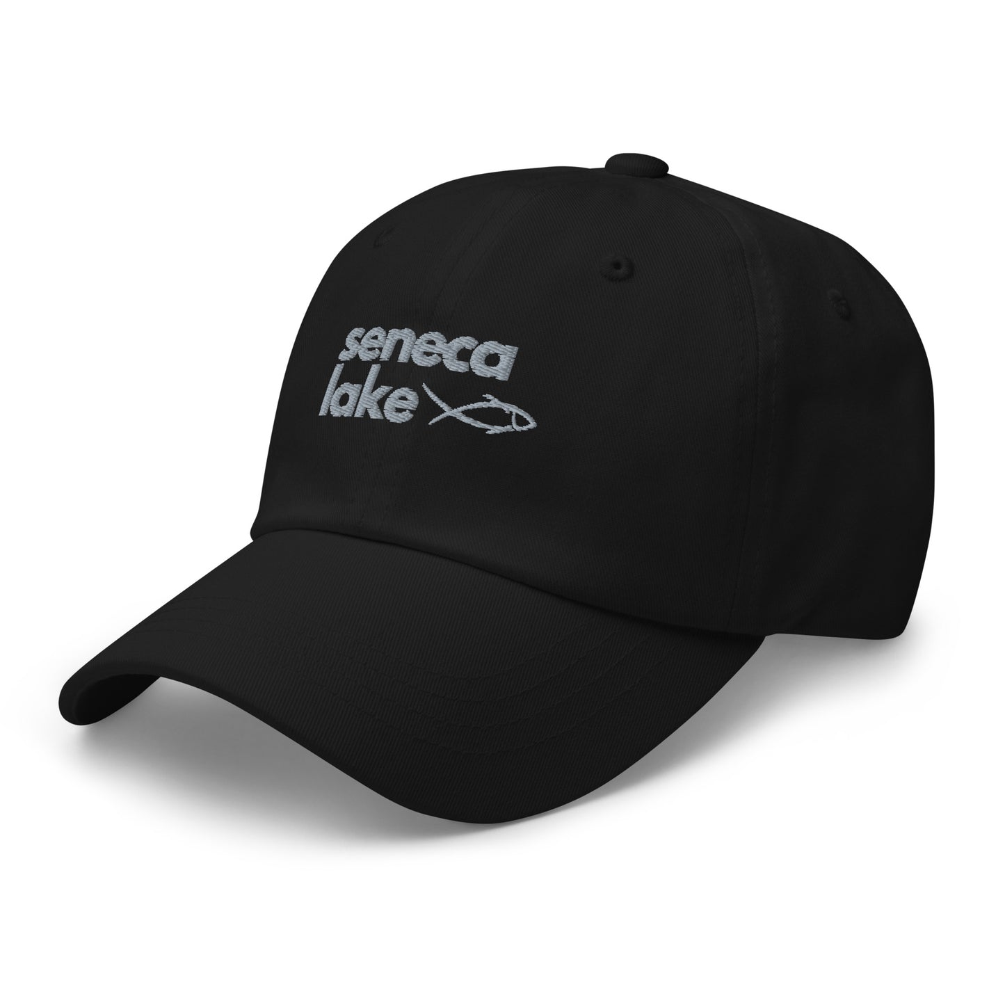 Dad hat - Seneca Lake simple fish