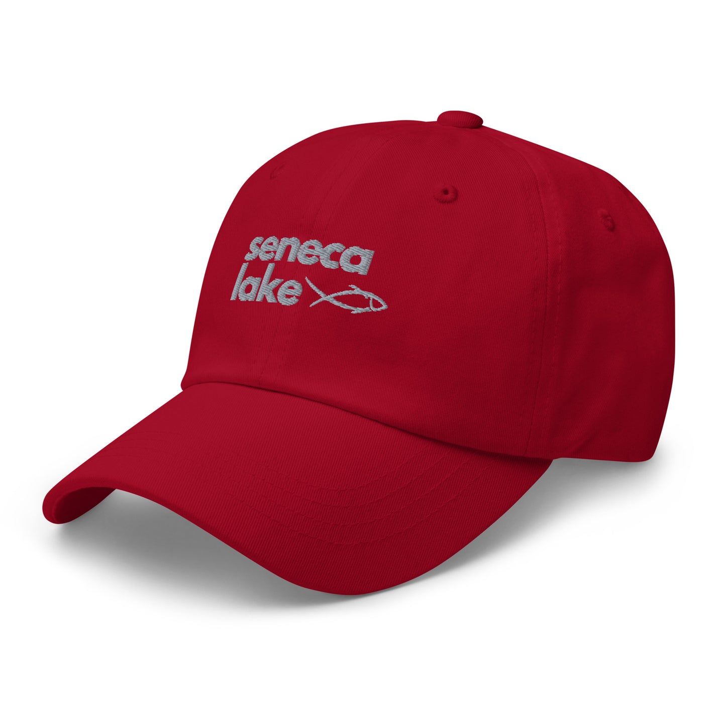 Dad hat - Seneca Lake simple fish