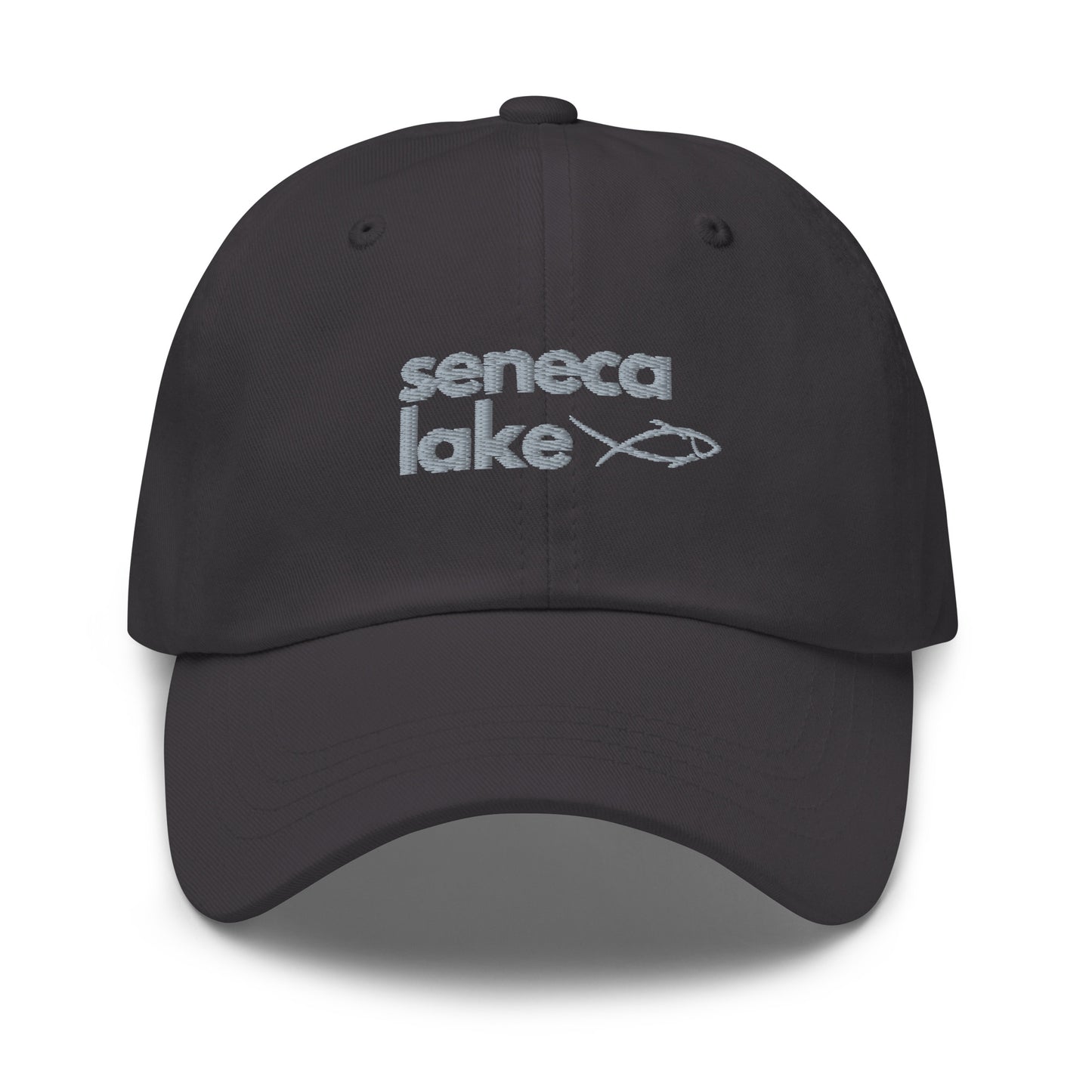 Dad hat - Seneca Lake simple fish