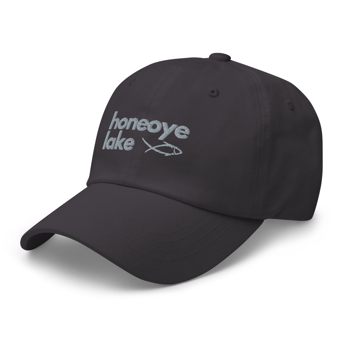 Dad hat - Honeoye Lake simple fish