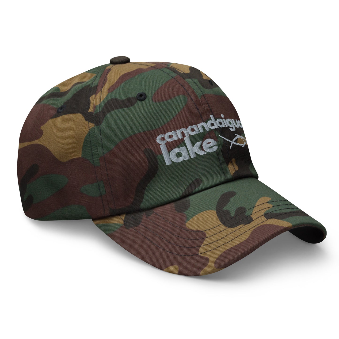 Dad hat - Canandaigua Lake simple fish