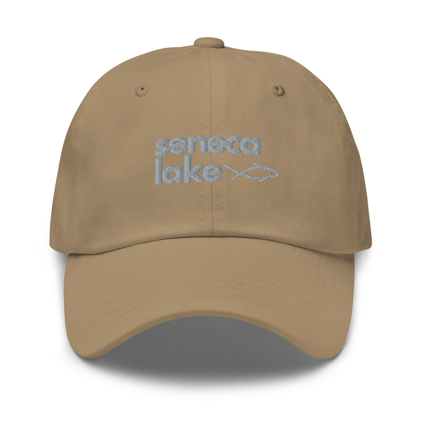 Dad hat - Seneca Lake simple fish