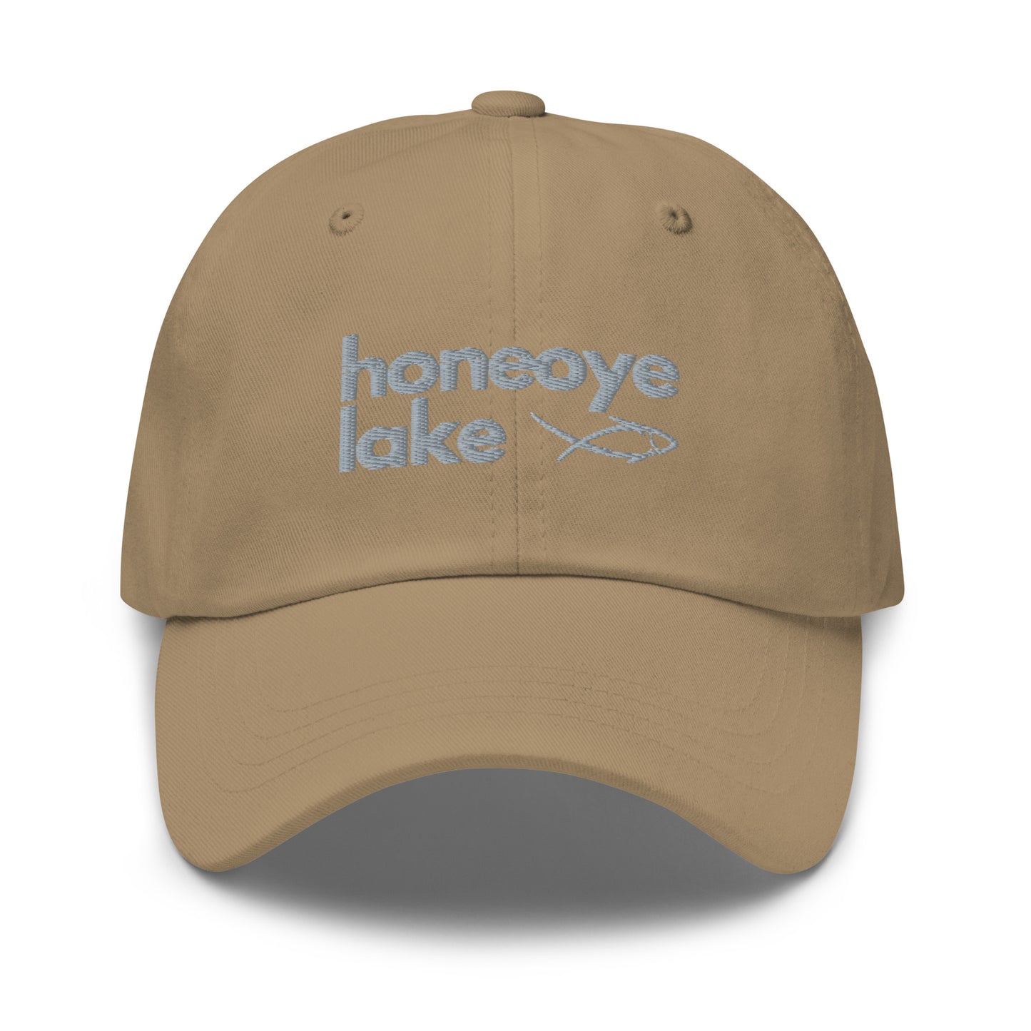 Dad hat - Honeoye Lake simple fish