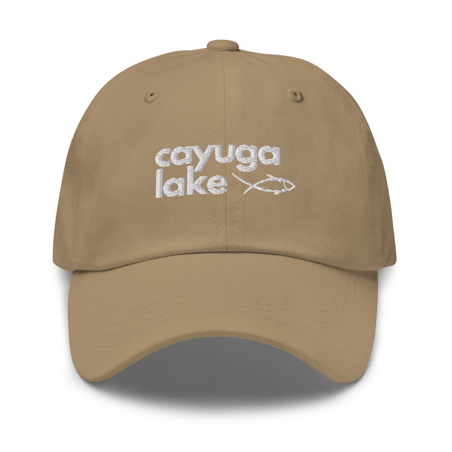 Dad hat - Cayuga Lake simple fish