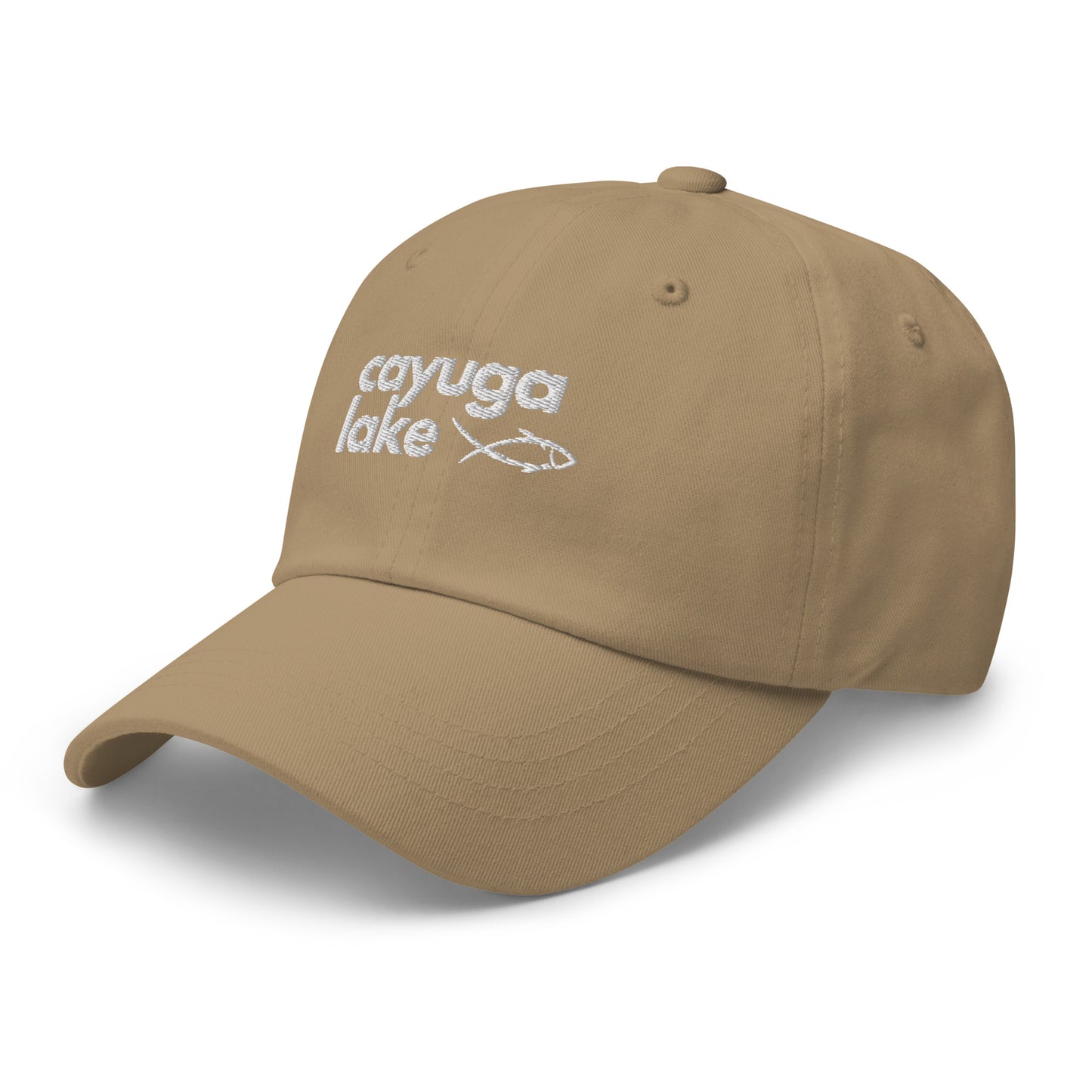 Dad hat - Cayuga Lake simple fish