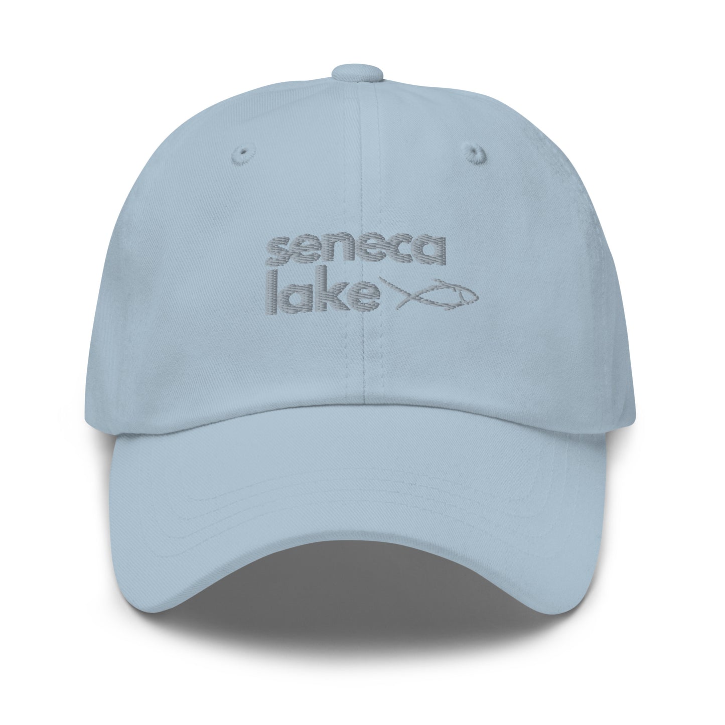 Dad hat - Seneca Lake simple fish