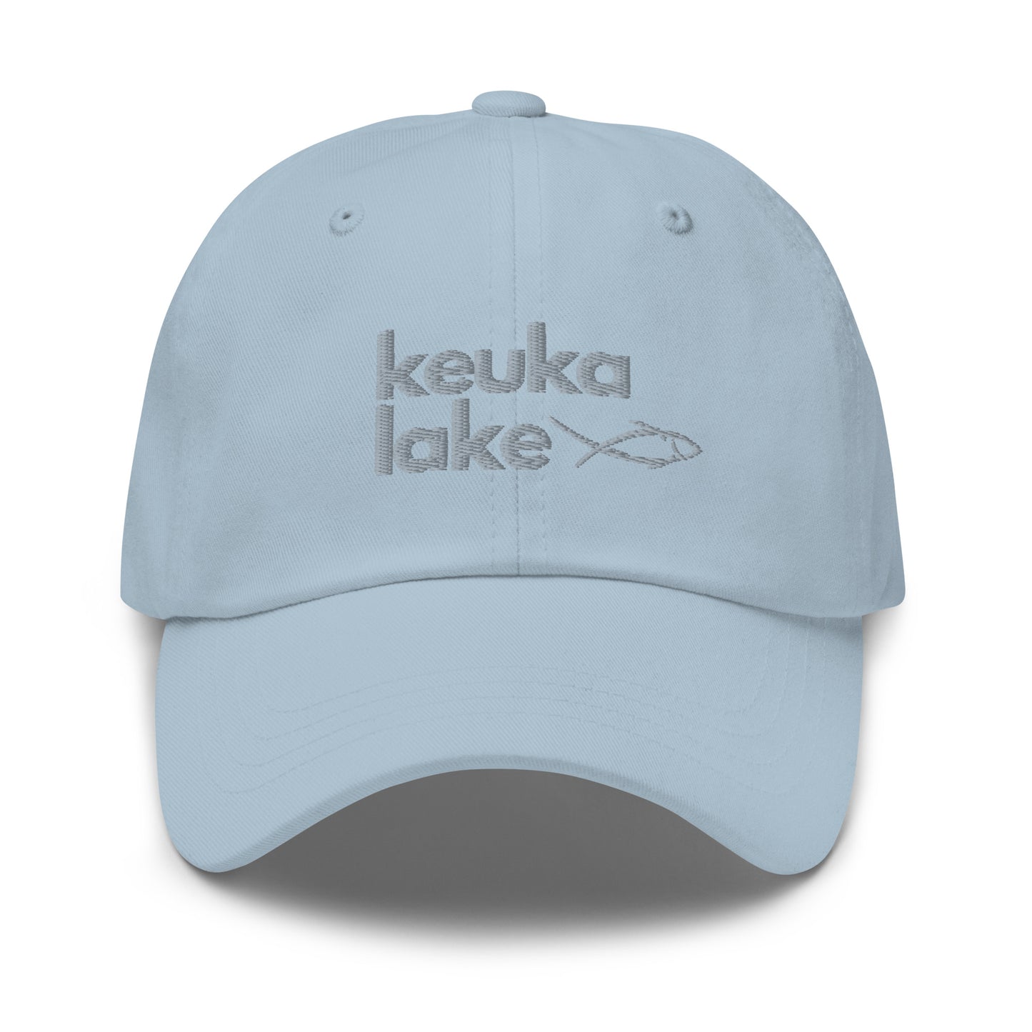 Dad hat - Keuka Lake simple fish