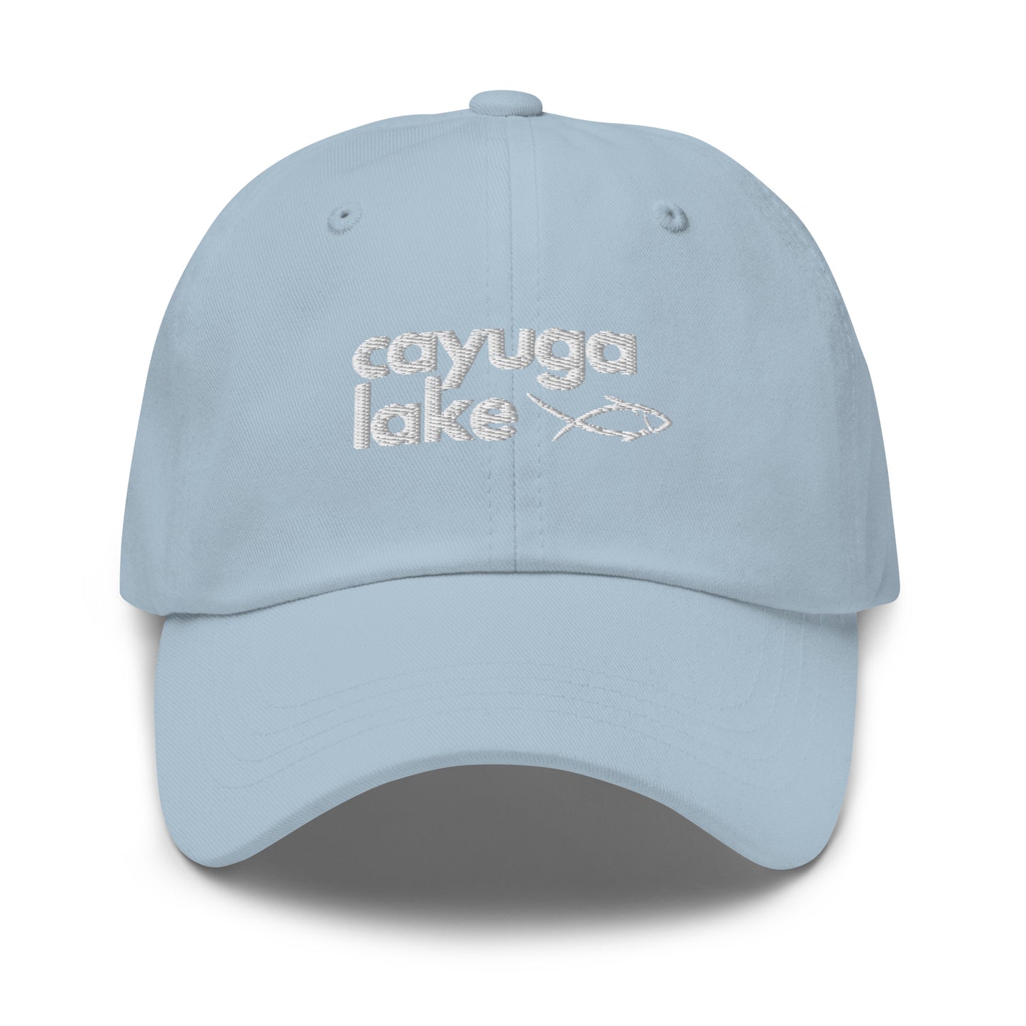 Dad hat - Cayuga Lake simple fish