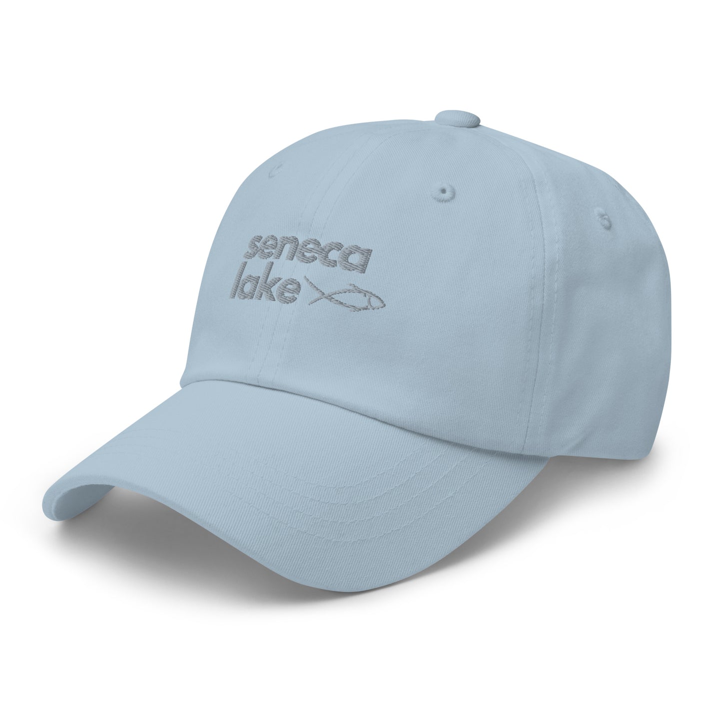 Dad hat - Seneca Lake simple fish